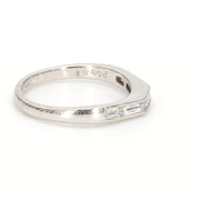 Emerald-Cut Channel-Set Five-Stone Band