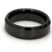 Comfort-Fit Polished Plain Metal Band