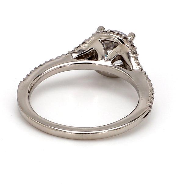 Halo Engagement Ring