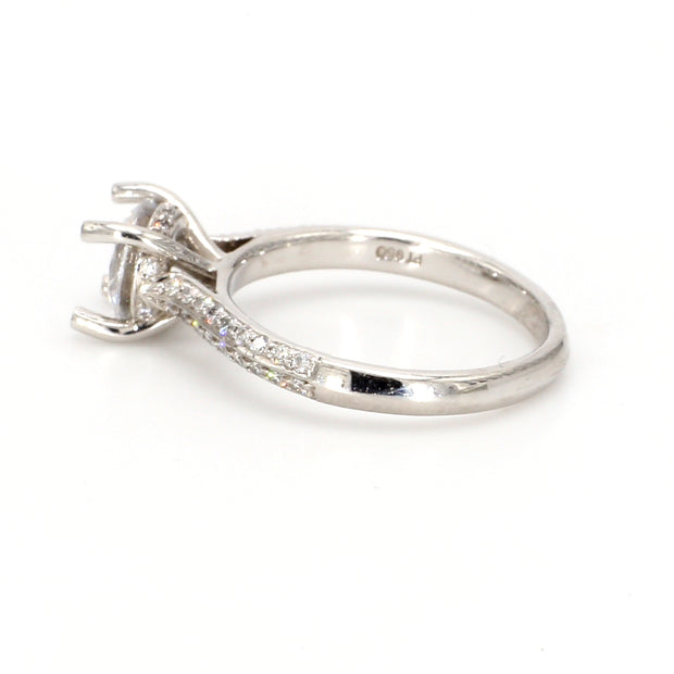 Pave Engagement Ring