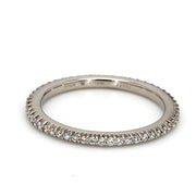 Machine-Set Eternity Band