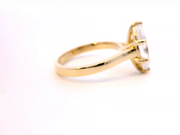 Marquise Solitaire Engagement Ring