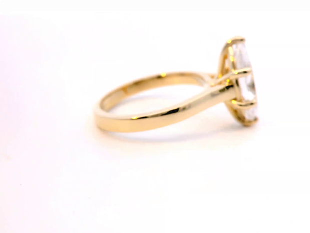 Marquise Solitaire Engagement Ring