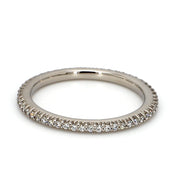 Machine-Set Eternity Band