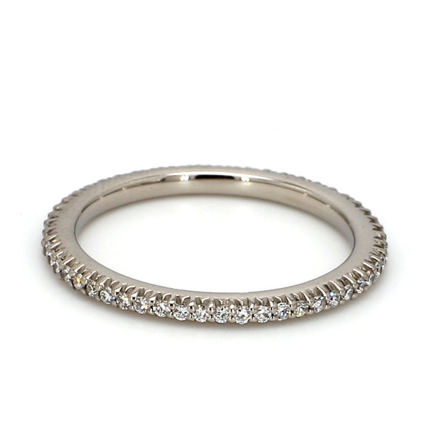 Machine-Set Eternity Band