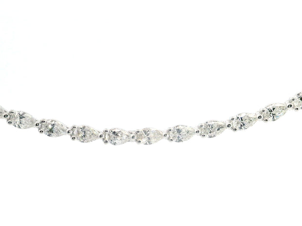 Tacori Stilla Pear Diamond Necklace
