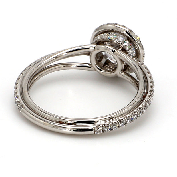 Halo Engagement Ring