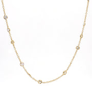 Diamond Station Necklace