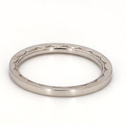 TACORI Sculpted Crescent Side Detail Plain Band