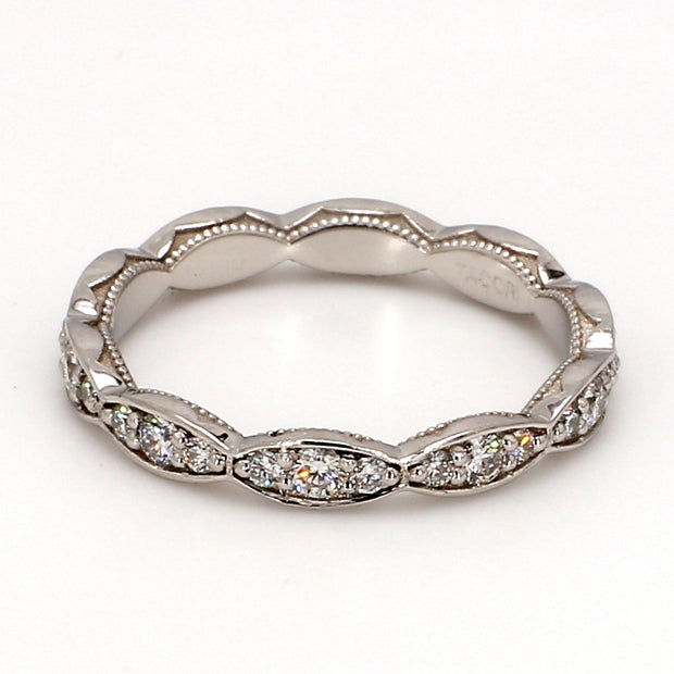 TACORI Sculpted Crescent Marquise-Shape Eternity Band