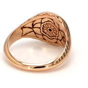 Signet-P Diamond Fashion Ring