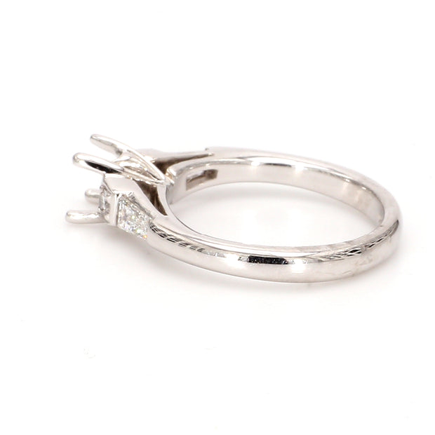 Pave Engagement Ring