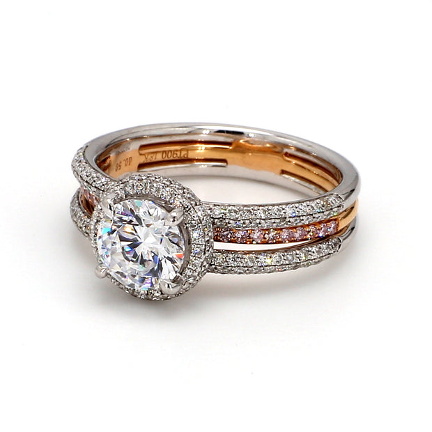 Halo Engagement Ring