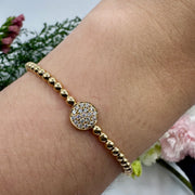 Cluster Stretch Diamond Bracelet