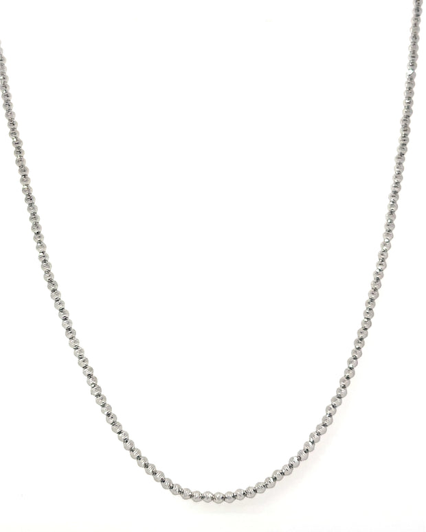 Platinum 'Aura" Choker