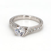Pave Engagement Ring