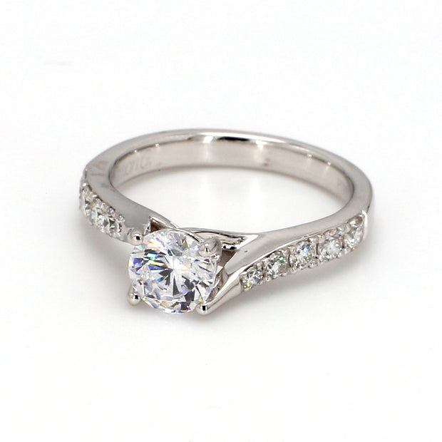 Pave Engagement Ring