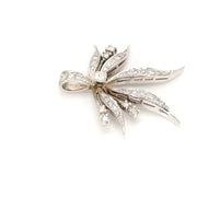Elegant Ribbon Brooch/Pendant