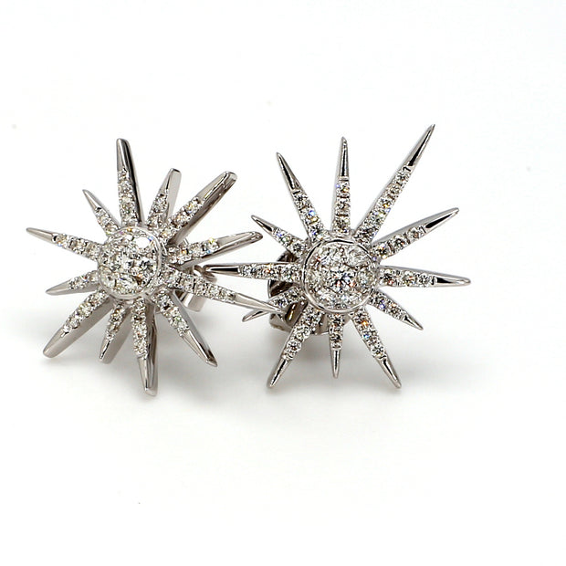 Starburst Diamond Earrings