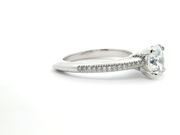 Pave Engagement Ring