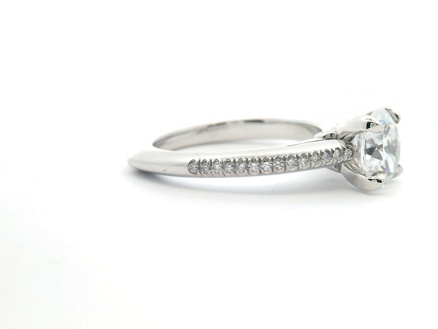 Pave Engagement Ring