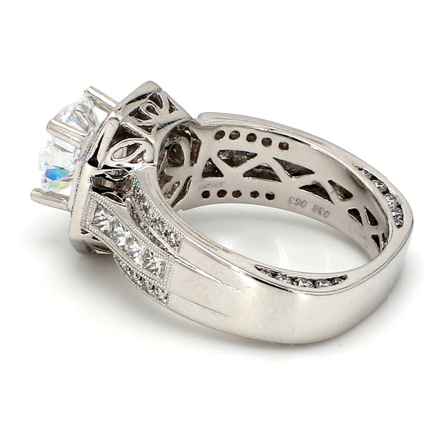 Halo Engagement Ring