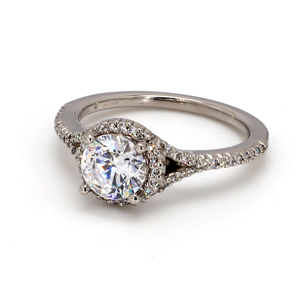 Halo Engagement Ring