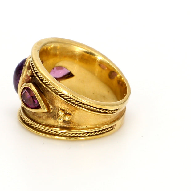 Royal Gemstone Fashion Ring