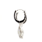 Drop Diamond Earrings