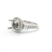 Halo Engagement Ring