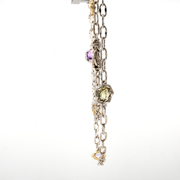 TACORI Double Strand Gemstone Necklace