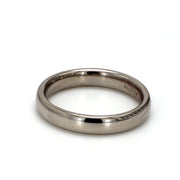 Comfort-Fit Polished Plain Metal Band