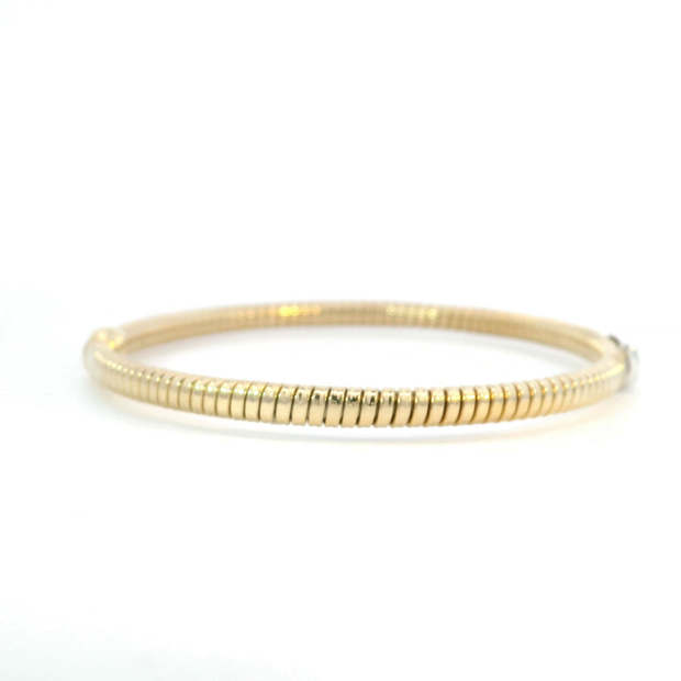 Flexible Gold & Diamond Pave Bracelet
