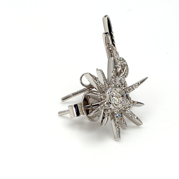 Starburst Diamond Earrings