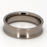 Curved Mixed Plain Metal Band
