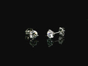 Platinum Lab-Grown Diamond Martini Studs 0.75CTW