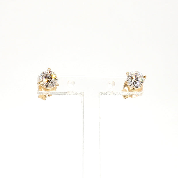 Diamond Stud Earrings
