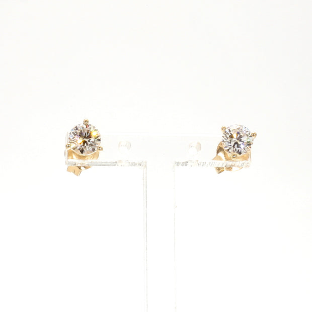 14KYG Yellow diamond Earring by Lightbox