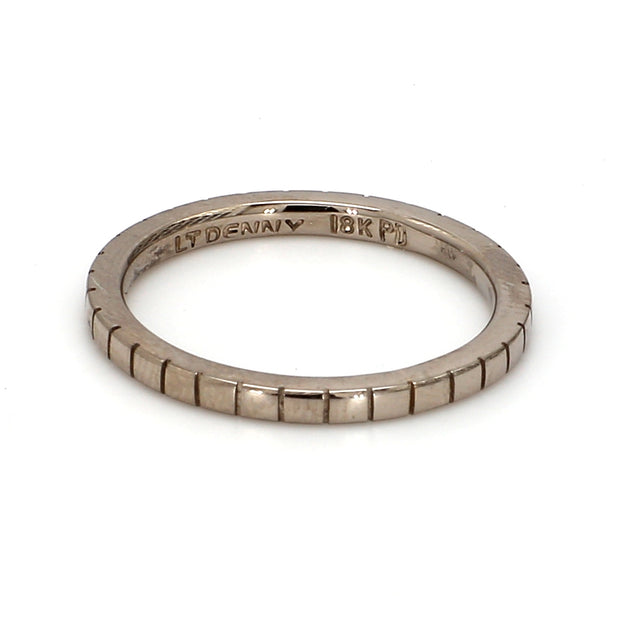 Vertical Etching Plain Band
