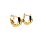 Lab Grown Pear-Cut Diamond Hoop Earrings