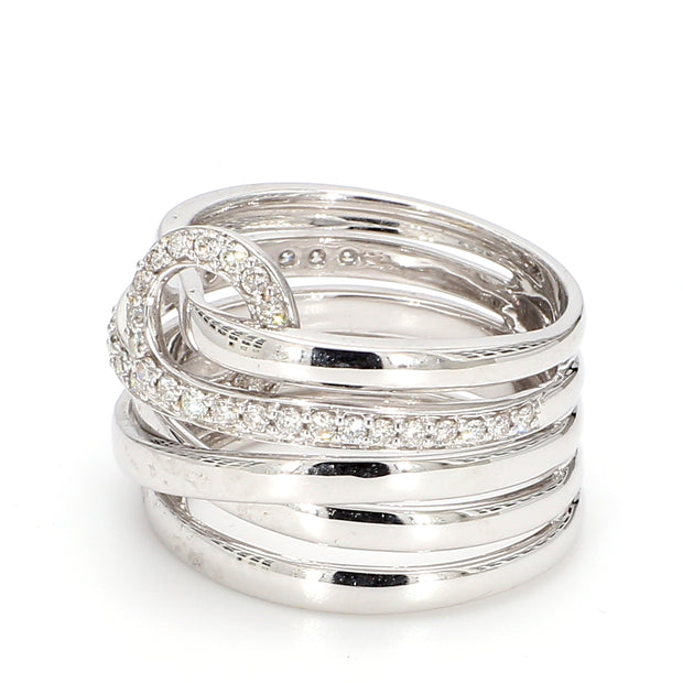 Modern Diamond Fashion Ring