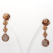 Bead-Drop Diamond Earrings