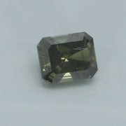 Loose Natural 1.07ct radiant Green Diamond