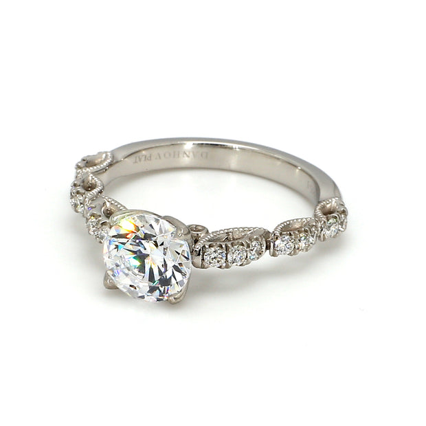Pave Engagement Ring