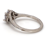 Halo Engagement Ring