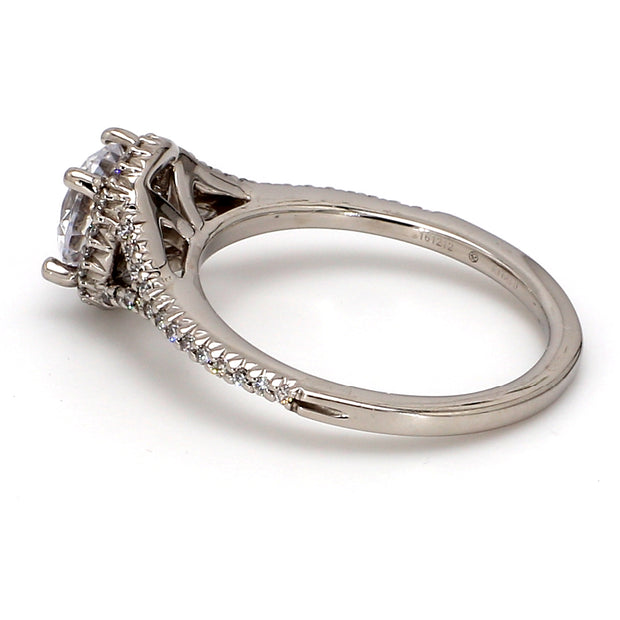 Halo Engagement Ring