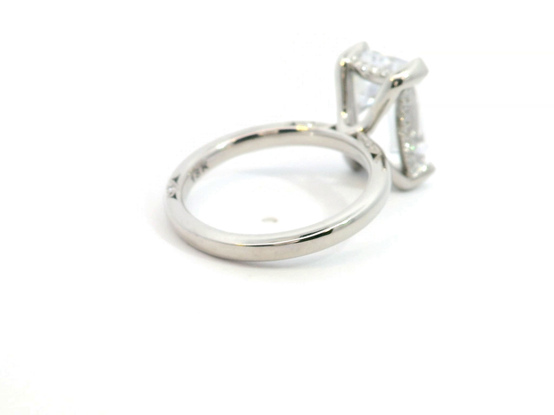 Simply TACORI Emerald-Cut Diamond Solitaire Engagement Ring