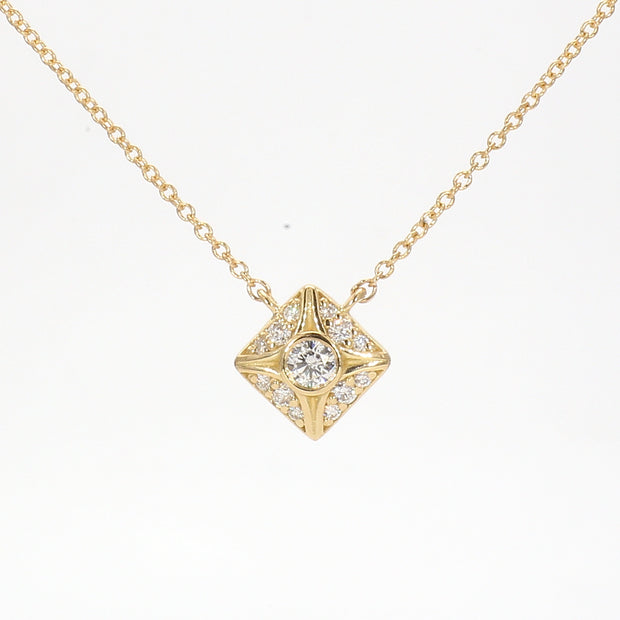 Icon Pave Diamond Necklace