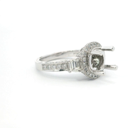 Halo Engagement Ring