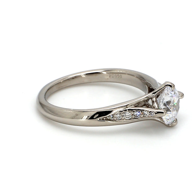 Pave Engagement Ring